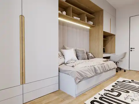 Split, Duilovo - Dvojizbový byt s krytým balkónom