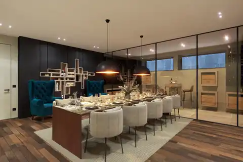 Истра, Каштелир - Вилла 450 м², винный погреб, велнес, гараж