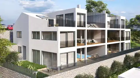 Trogir, Marina – stan 119,68 m², 2 spavaće sobe, bazen, 150 m od mora