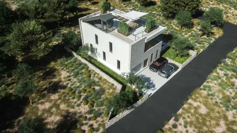 Sukošan – Luxusní moderní vila s bazénem 411 m2