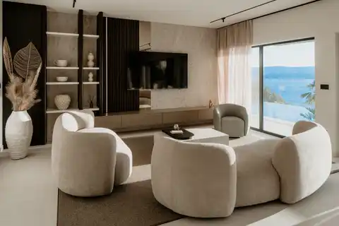 Omiš, Čeline - Luksusowa willa z panoramicznym widokiem na morze