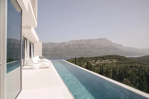 Korčula, Žrnovo - Villa familiale de luxe avec une vue imprenable 360 m2