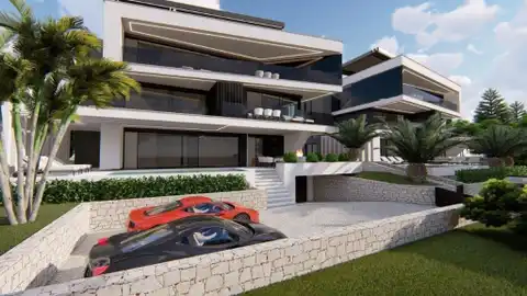 Zadar, Petrčane - Luksuzan penthouse s jacuzzijem