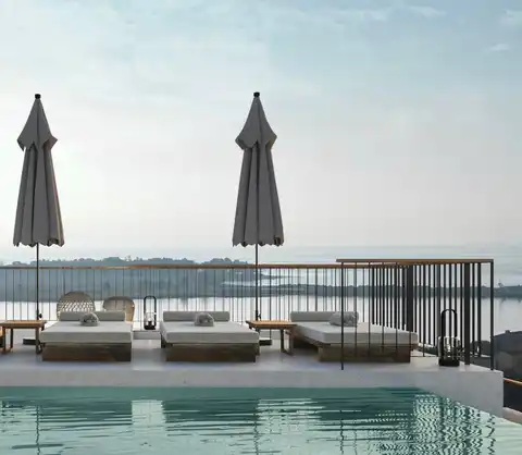 Istra, Umag - Green Tower Hotel & Residence třípokojový byt