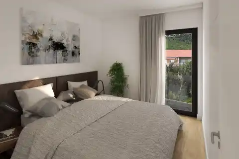 Pelješac, Orebić - Dvosoban apartman s loggiom i terasom u novogradnji