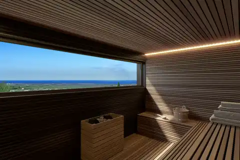 Истра, Каштелир - Вилла 450 м², винный погреб, велнес, гараж