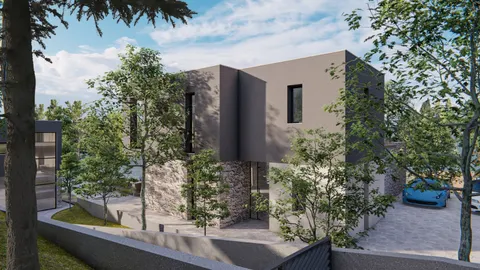 Trogir, Vinišće – Moderní nově postavená vila s bazénem 200m2