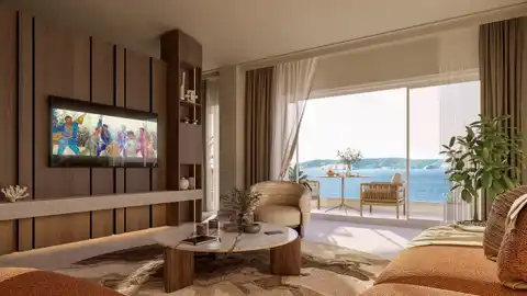 Novi Vinodolski - Mövenpick, trosoban apartman, prvi red do mora