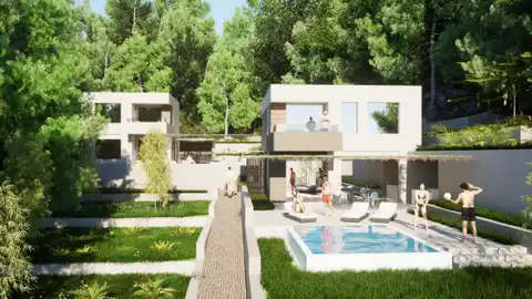 Makarska Riviera, Podgora - Baugrundstück von 1000m2