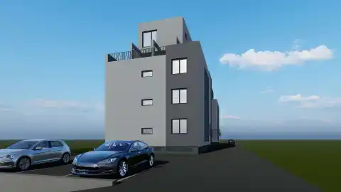 Trosoban stan 56,17 m², Podbrežnica- prizemlje s lođom