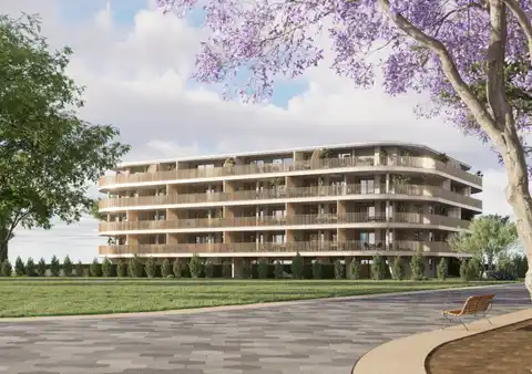 Umag – modern two-bedroom apartment with a large loggia and balcony