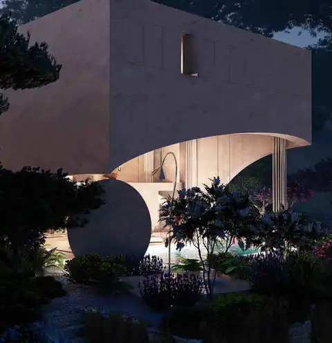 Brač, Postira - Građevinsko zemljište sa projektom vile