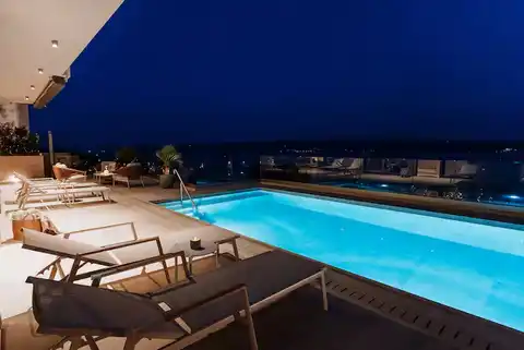Vila 355 m², bazen, wellness i pogled na more – Split, Jesenice