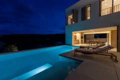 Brač, Splitska - Maison avec vue sur la mer