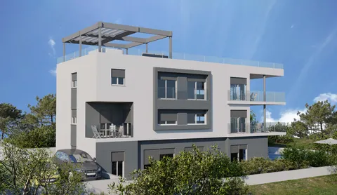 Trogir, Čiovo - Dvosoban stan NOVOGRADNJA 57 m2
