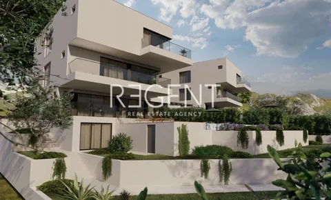 Šibenik, Rogoznica - Pozemek s projektem luxusní vily 819m2