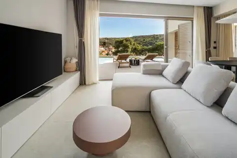 Brač, Splitska - Maison avec vue sur la mer