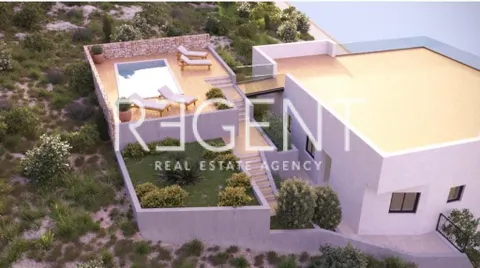 Rogoznica, Ražanj - Vila ve výstavbě první řada u moře 250 m2