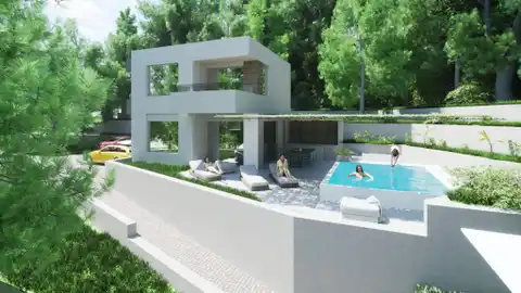 Makarska Riviera, Podgora - Baugrundstück von 1000m2