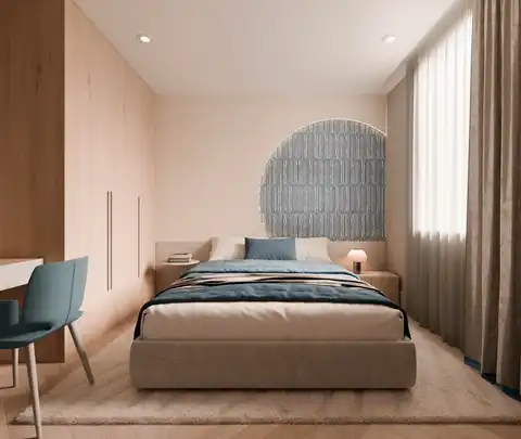 Trogir, Čiovo – Apartman u luksuznom apartmanskom naselju u blizini mora 52,04 m2
