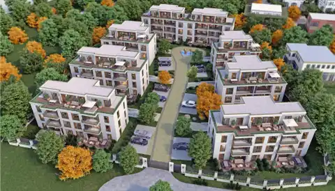 Kaštel Lukšić - Trojizbový byt na prízemí v novostavbe