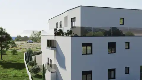 Kaštela, Kaštel Novi - Zwei-Zimmer-Wohnung in modernem Neubau