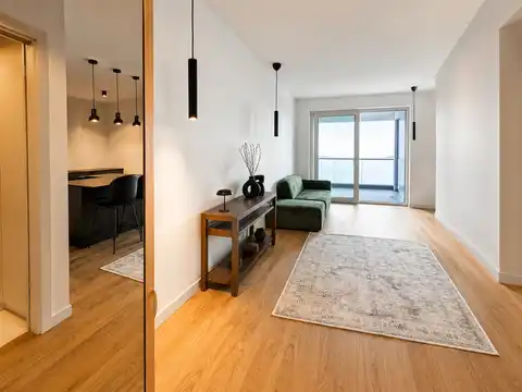 Split, Duilovo - Appartement de deux pièces avec loggia et vue sur la mer