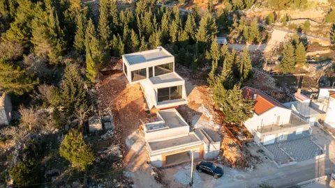 Starigrad, Paklenica - Dizajnerska vila s panoramskim pogledom na morje in Velebit