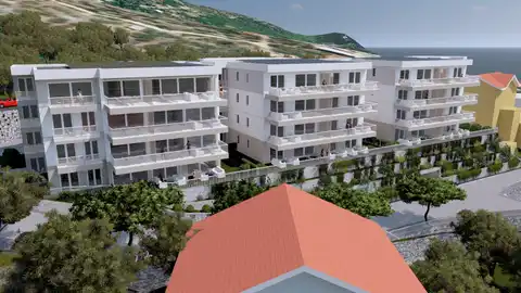 Wohnung 46 m², Živogošće — 2 Zimmer, 1. Etage, Loggia