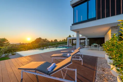Primošten - Villa con piscina e vista mare