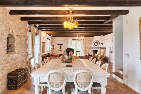 Istrie, Sveti Lovreč – Luxusní kamenná vila