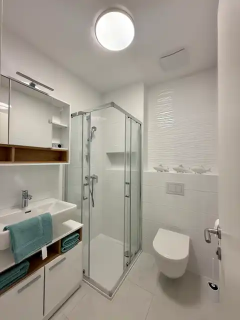 Split, Duilovo - Zwei-Zimmer-Wohnung mit Loggia und Meerblick