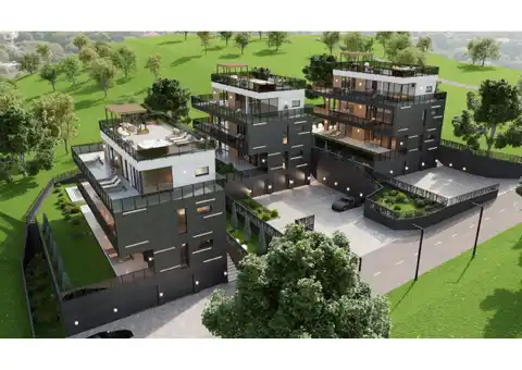 Zagreb, Gračani – appartement de quatre pièces avec jardin et vastes terrasses