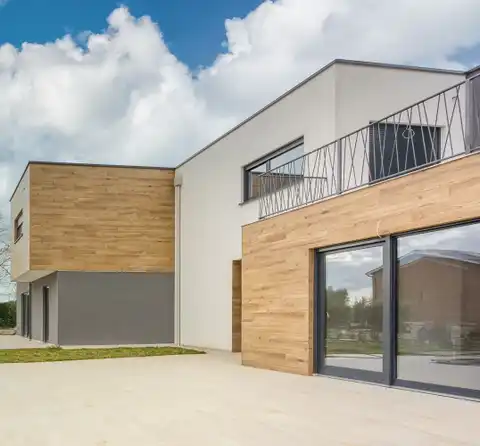 Kaštelir-Labinci - Dvojna kuća s bazenom i pogledom na more