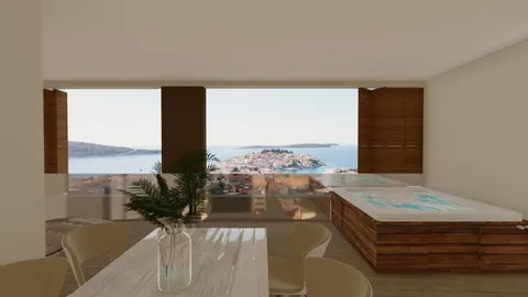 Primošten – Luksuzan četverosoban soban stan u novogradnji 139 m²