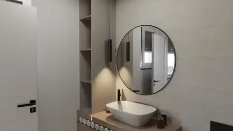 Постира, Брач – квартира 115 м² с террасой, гаражом и видом на море (S1)