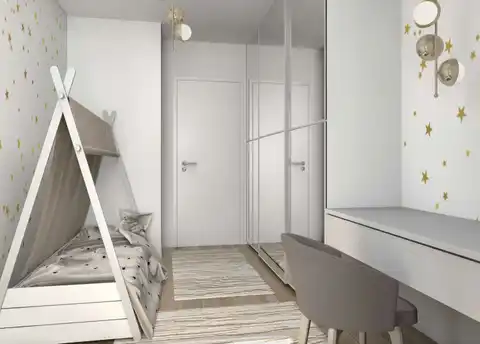Záhřeb, Ribnjak, Gold Residence - Čtyřpokojový byt v centru města 105 m2
