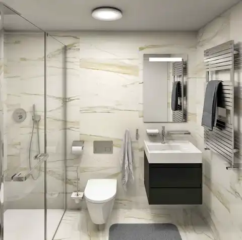 Záhřeb, Ribnjak - Luxusní dvoupokojový byt v centru města, první pronájem, novostavba