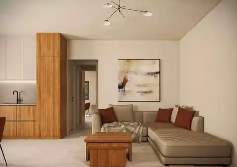 Omišalj, île de Krk – Appartement 2 pièces de 74 m² avec balcon, débarras et 2 places de parking