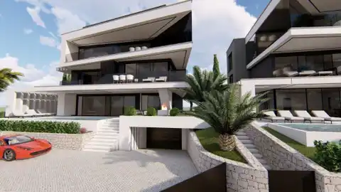 Zadar, Petrčane - Luksuzan penthouse s jacuzzijem