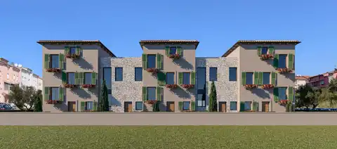 Таунхаус 152 м² Пореч — сад 140 м², терраса