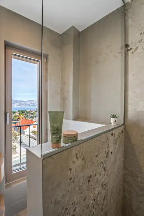 Brač, Splitska - Maison avec vue sur la mer