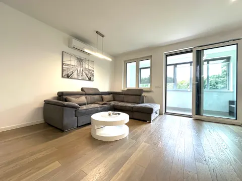 Záhreb, Bundek, Meandar - Moderný trojizbový byt na prenájom, Novostavba 80 m2