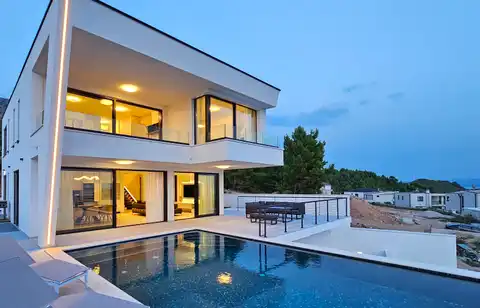 Podstrana - Villa di lusso con vista panoramica sul mare