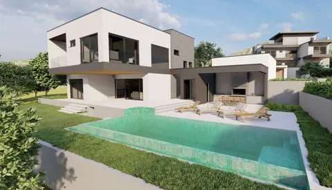 Split, Podstrana - Vila v luxusnom komplexe 290 m2