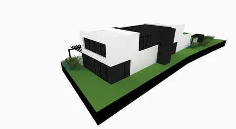 Korčula - građevinsko zemljište s projektom