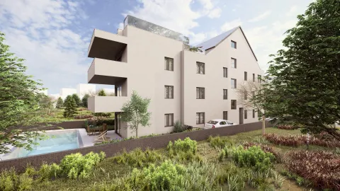 Šibenik, Rogoznica - Penthouse z prywatnym basenem na tarasie 92 m2