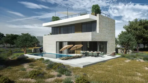 Sukošan – Luxusní moderní vila s bazénem 411 m2