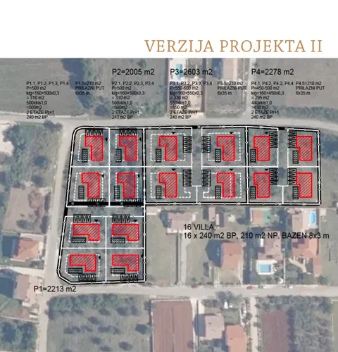 Istrie, Galižana - Projekt v Istrii