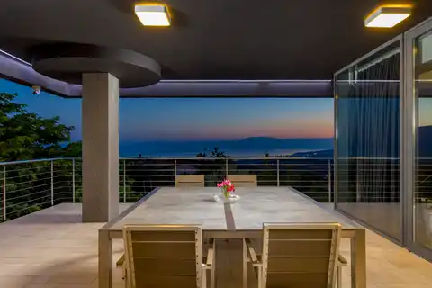 Hreljin - Villa with panoramic view and private wellness